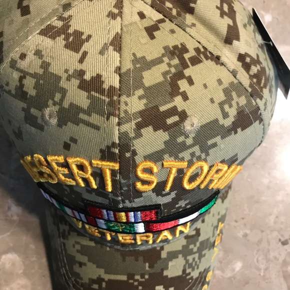 Desert Storm Veteran in Desert Camouflage Color. Never worn brand new. - Picture 5 of 7